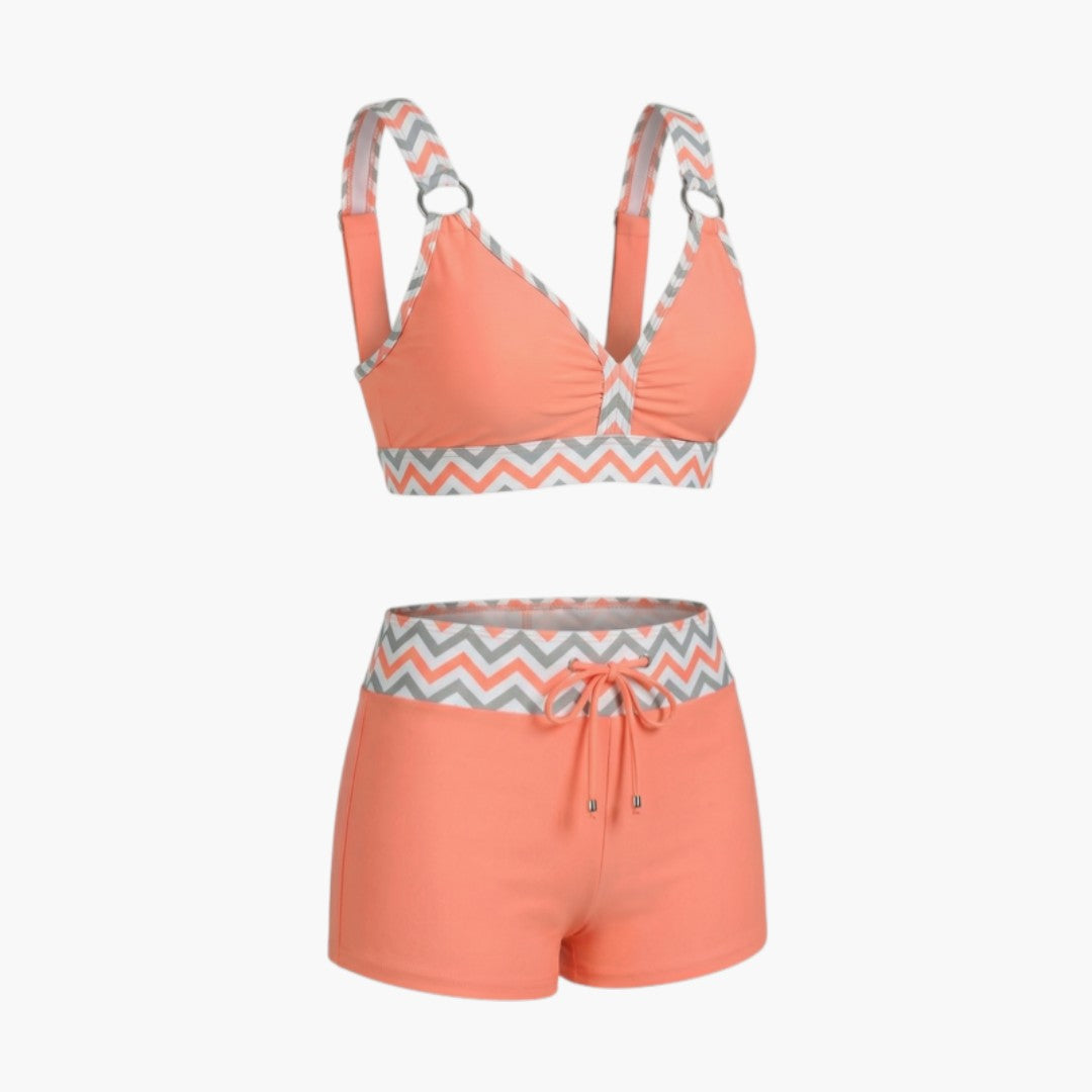 Bikini sæt til kvinder med elastisk talje