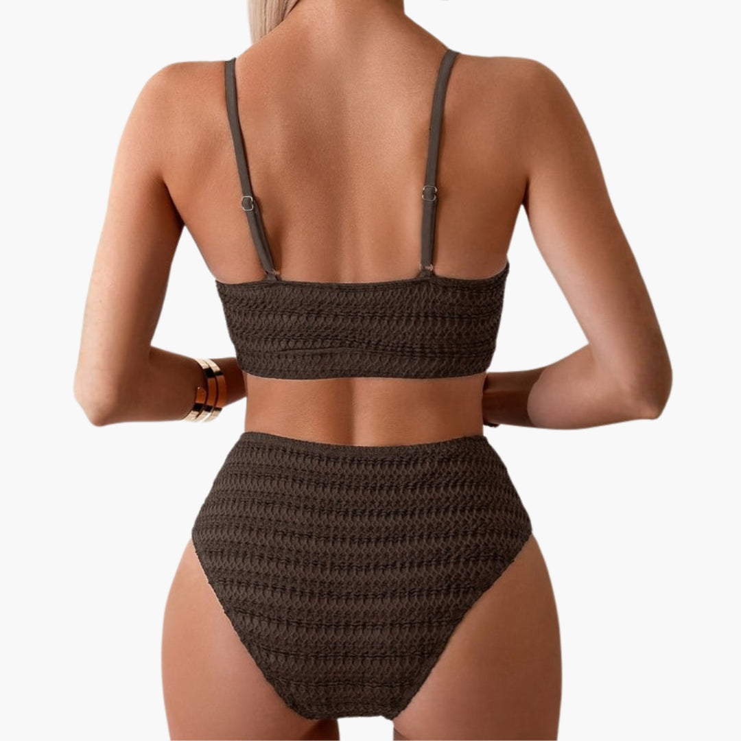 Bikini sæt til kvinder med højtaljet underdel