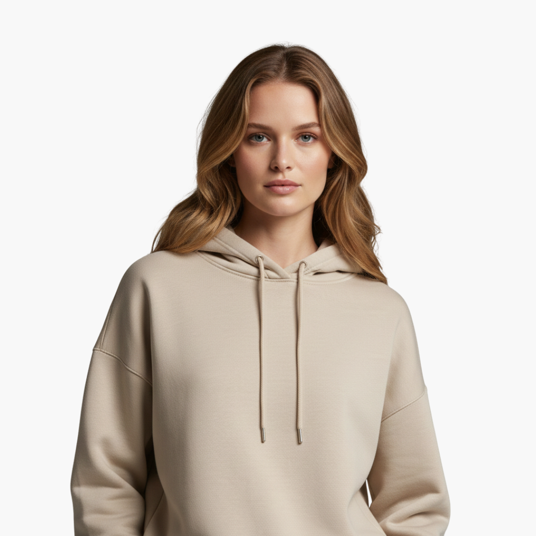 Ensemble deux pièces femme avec haut à capuche