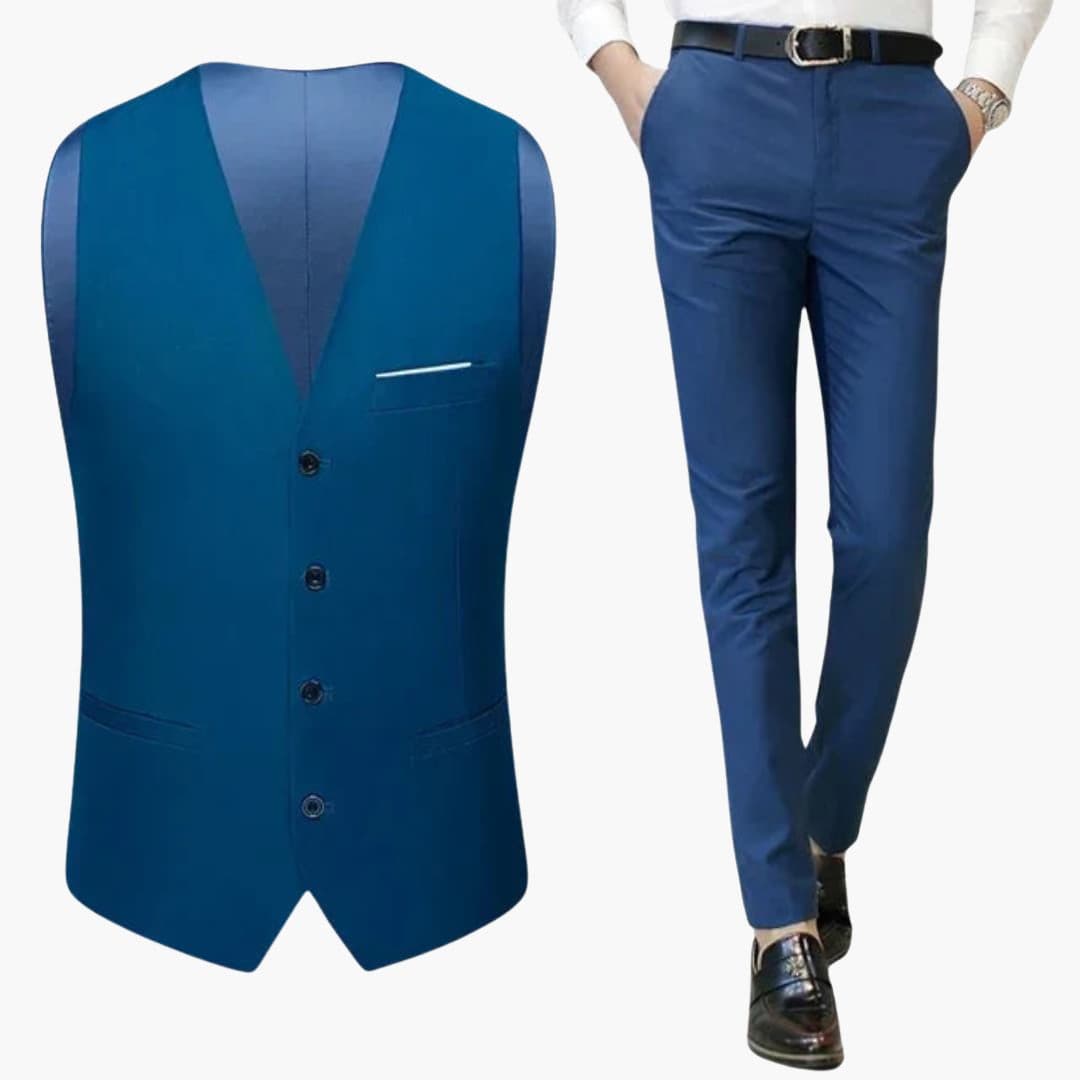 Ensemble Weste und Hose Herren