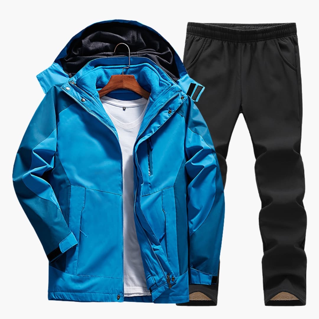 Ensemble veste et pantalon 3 en 1 pour homme