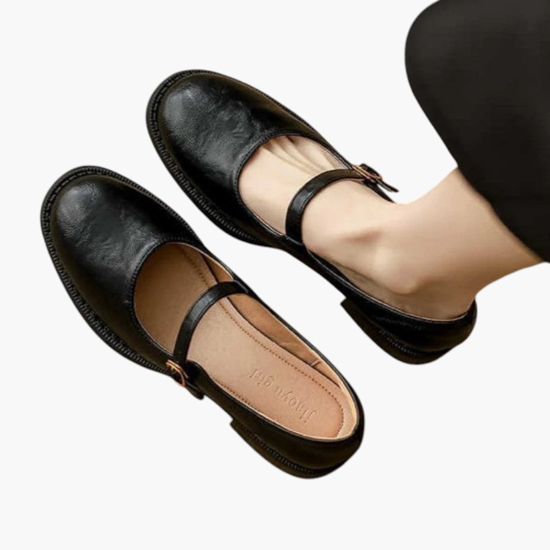 Femmes Chaussures Mary Jane avec Bride et Bas Talon Bloc