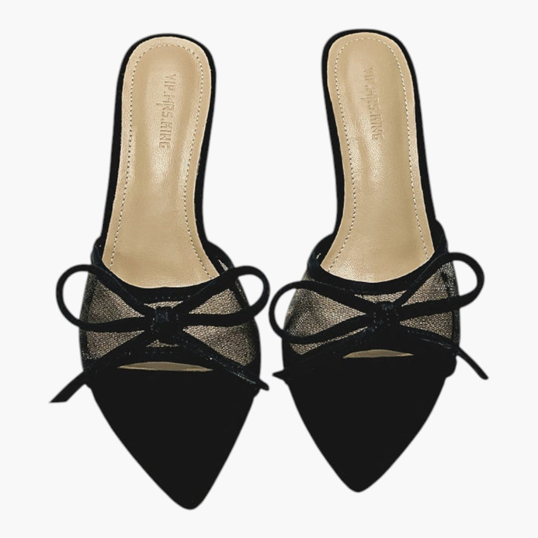 Femmes Chaussures Talon Aiguille avec Bout Peep Toe et Maille