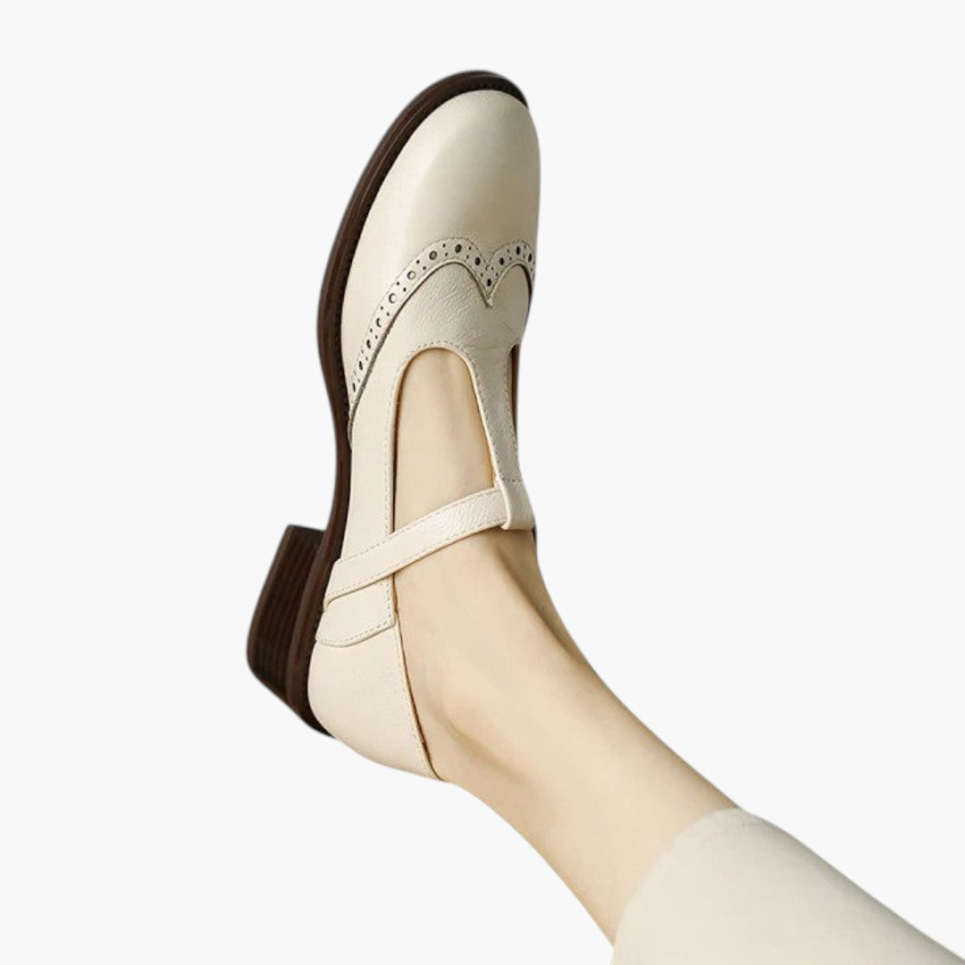 Femmes Confortables Chaussures Mary Jane a Bride et Bout Rond