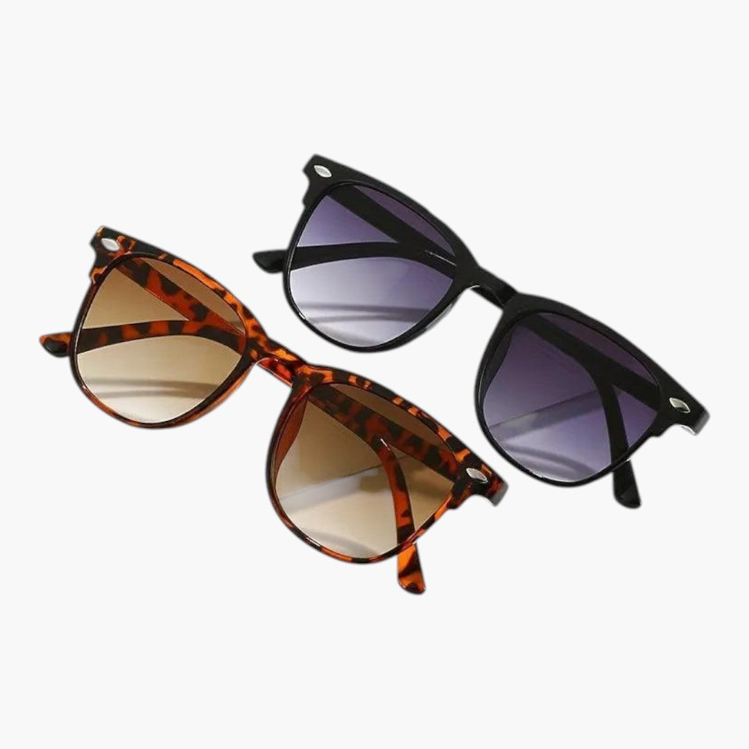 Femmes Lunettes de Soleil avec Verres Polarisés et Monture Cat Eye