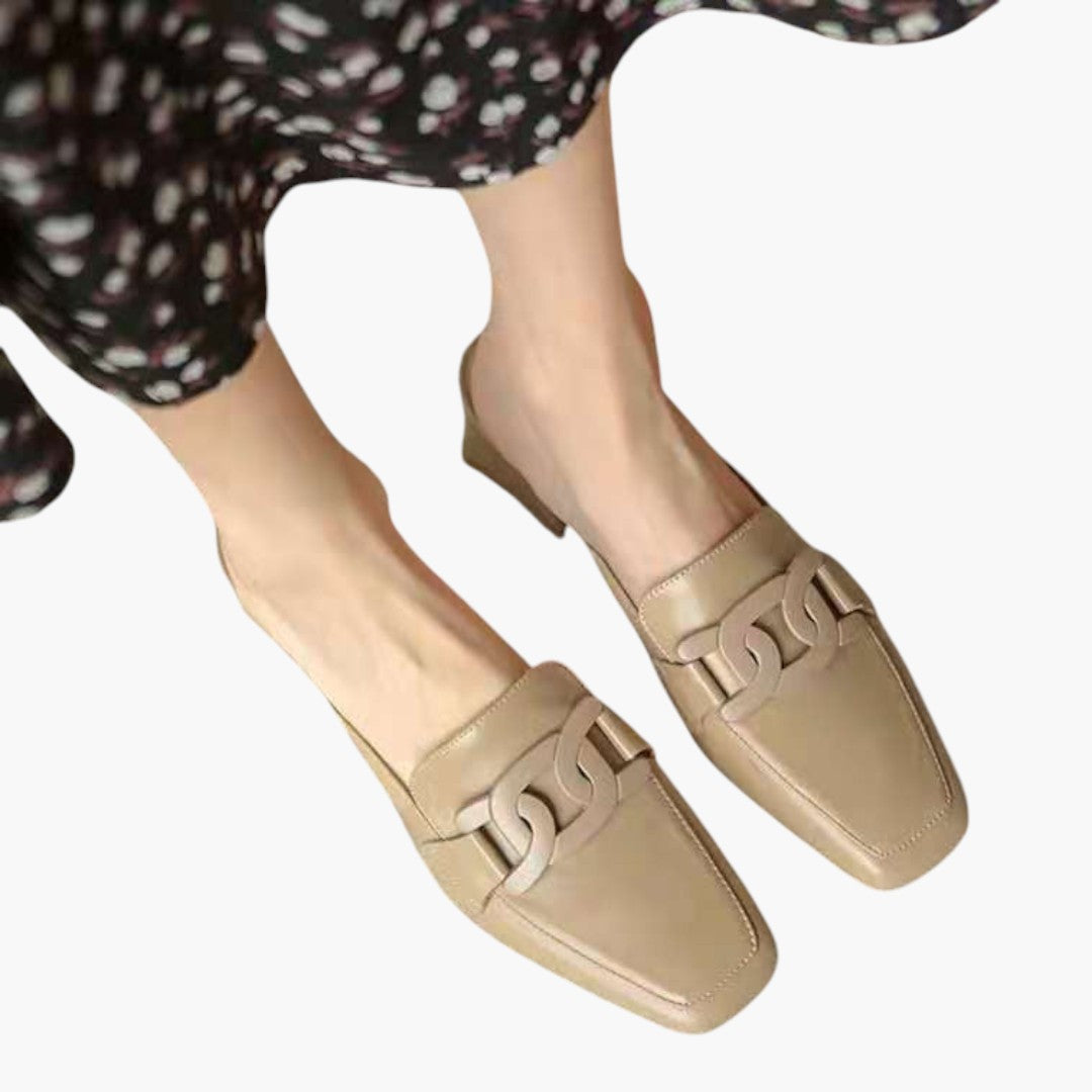 Femmes Mocassins Orthopédiques avec Semelle Contournée