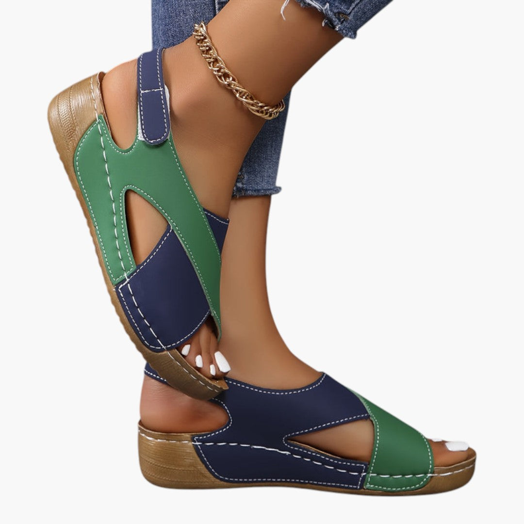 Women's Adjustable Strap Sandals with Padded Sole