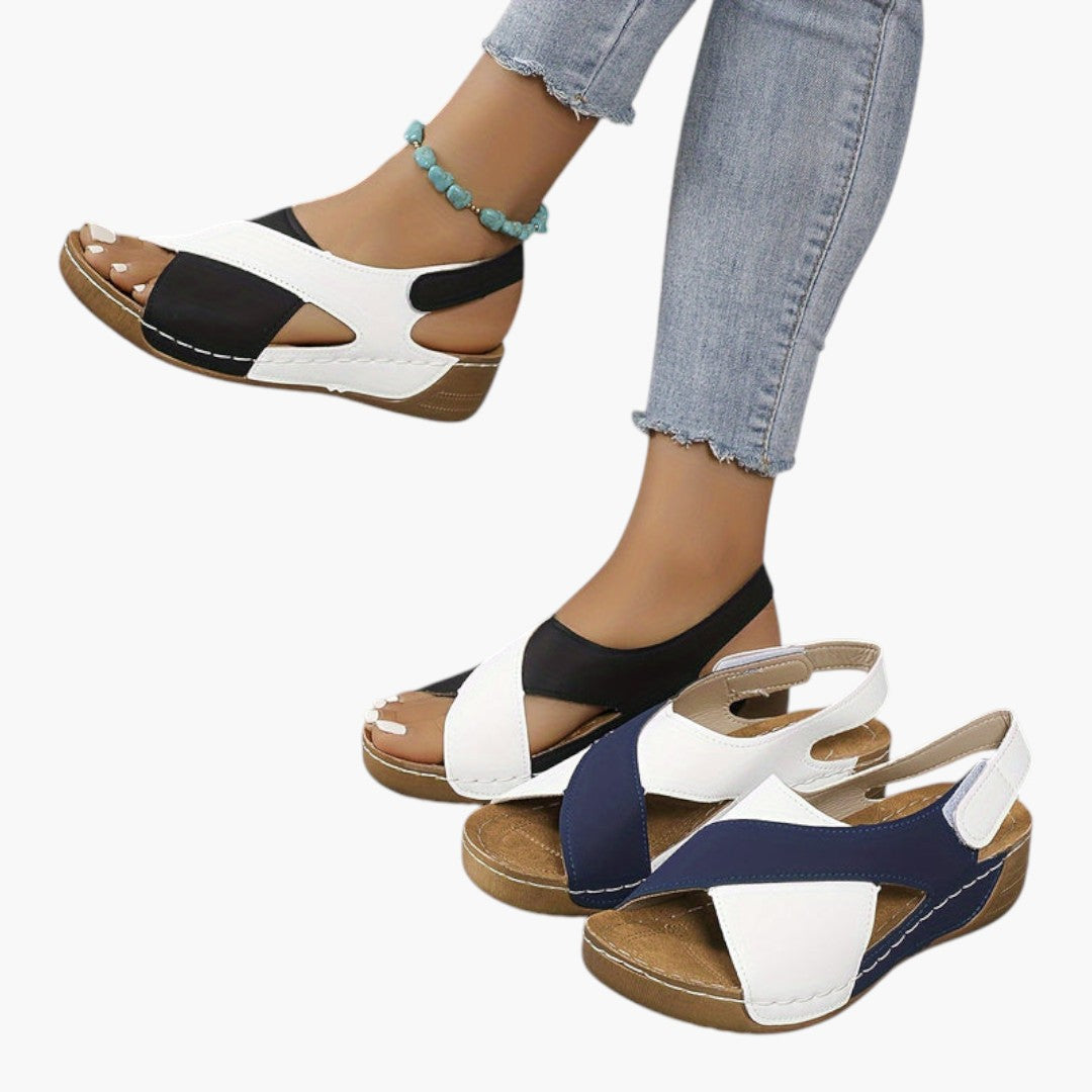 Women's Adjustable Strap Sandals with Padded Sole
