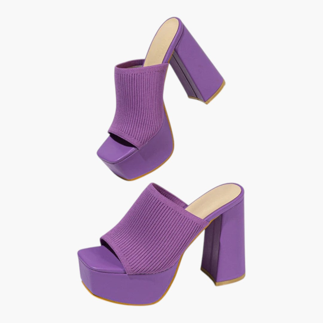 Damen Sandalen mit Plateau-Sohle und rutschfester Sohle