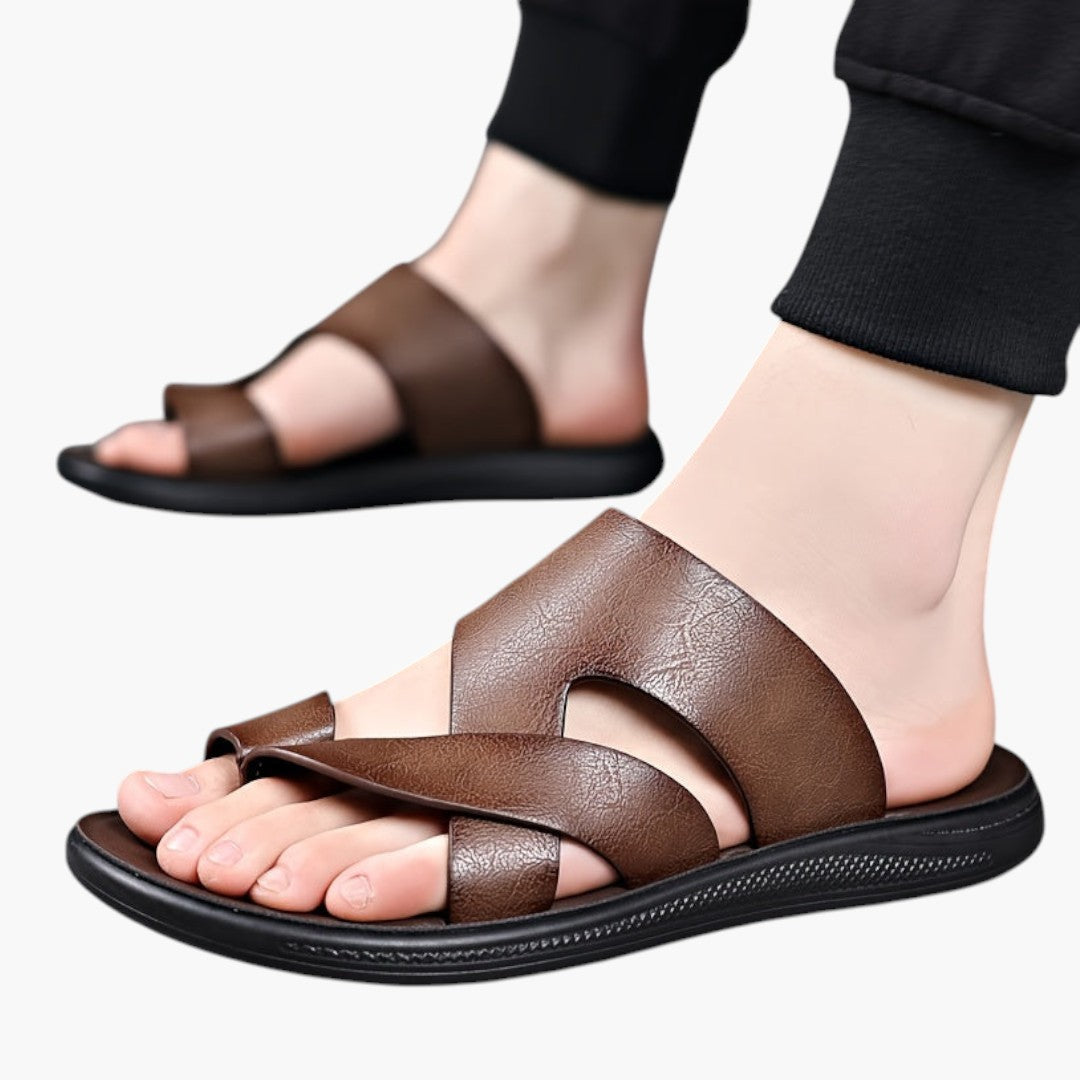 Homme Confortables Sandales a Structure Respirante et Semelle Légère