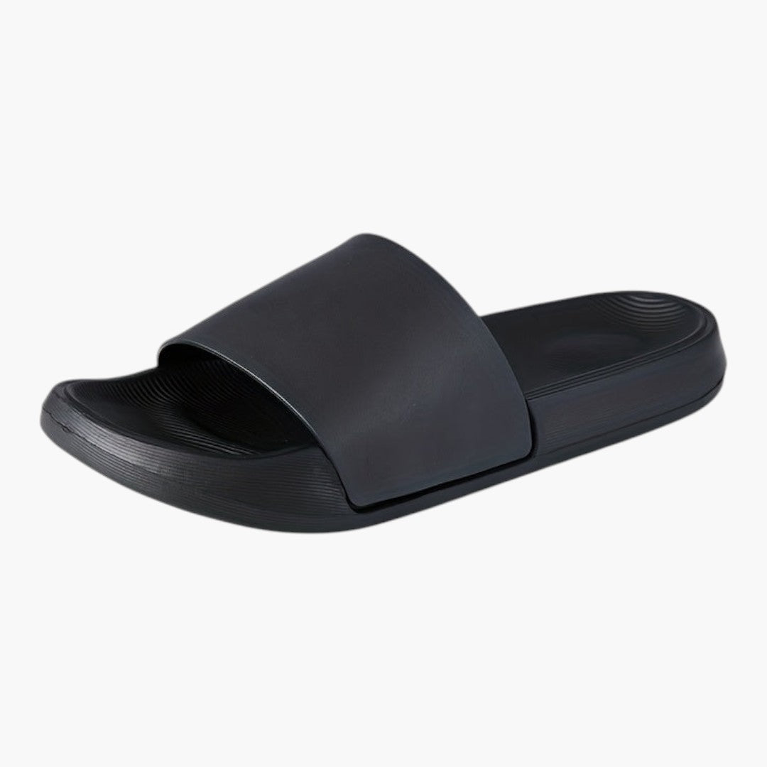 Hommes Chaussons avec Bout Rond et Semelle EVA