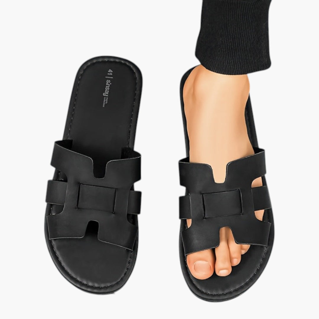Hommes Chaussons avec Dessus PU et Semelle EVA