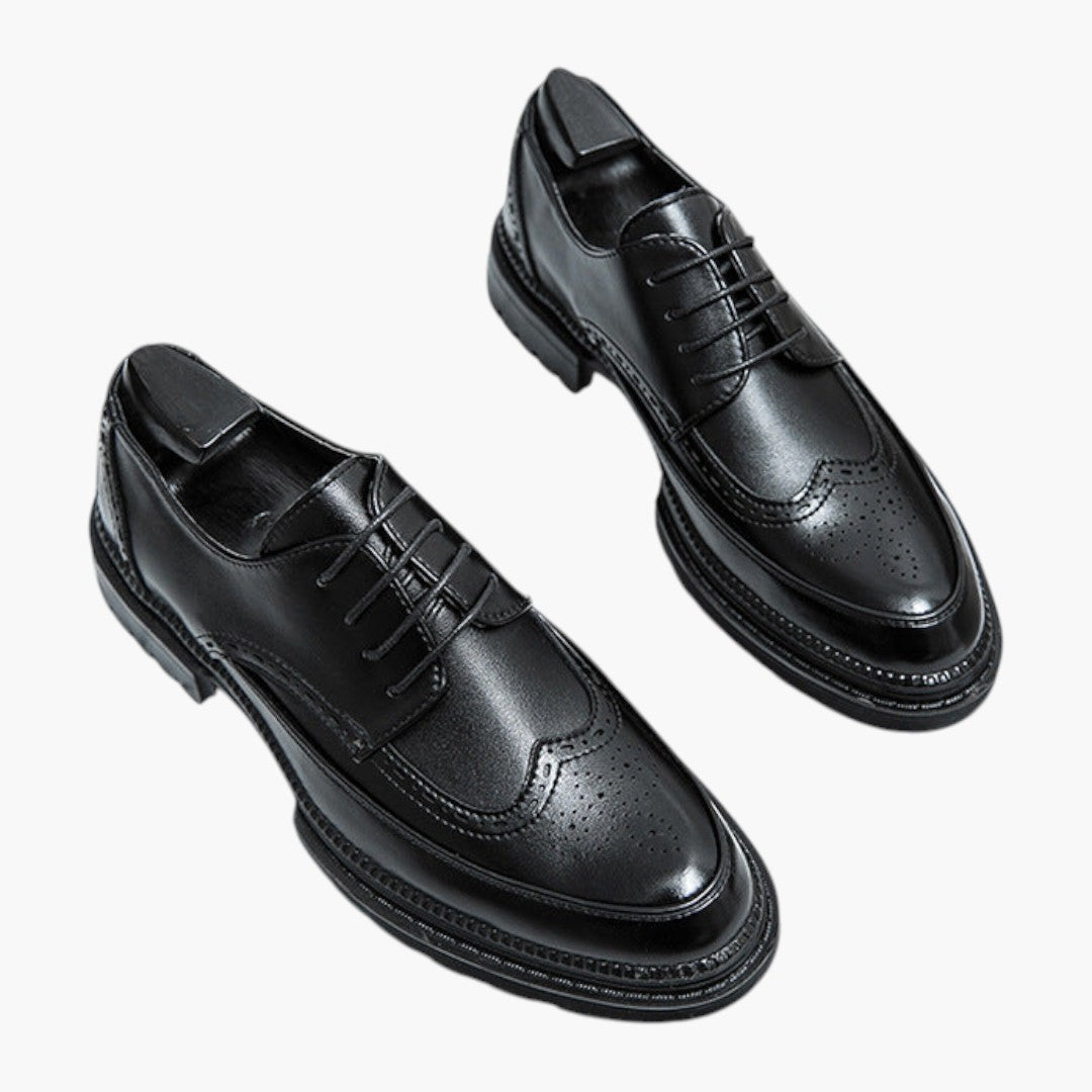 Hommes Chaussures Brogue avec Dessus PU et Semelle Caoutchouc