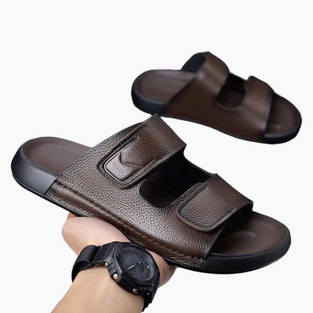 Hommes Sabot Sandales avec Structure EVA et Fermeture Enfilage
