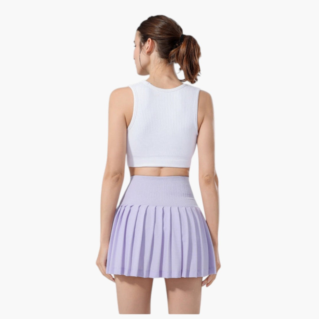 Gonna Pantaloncino Donna con Coulisse e Pantaloncino Interno
