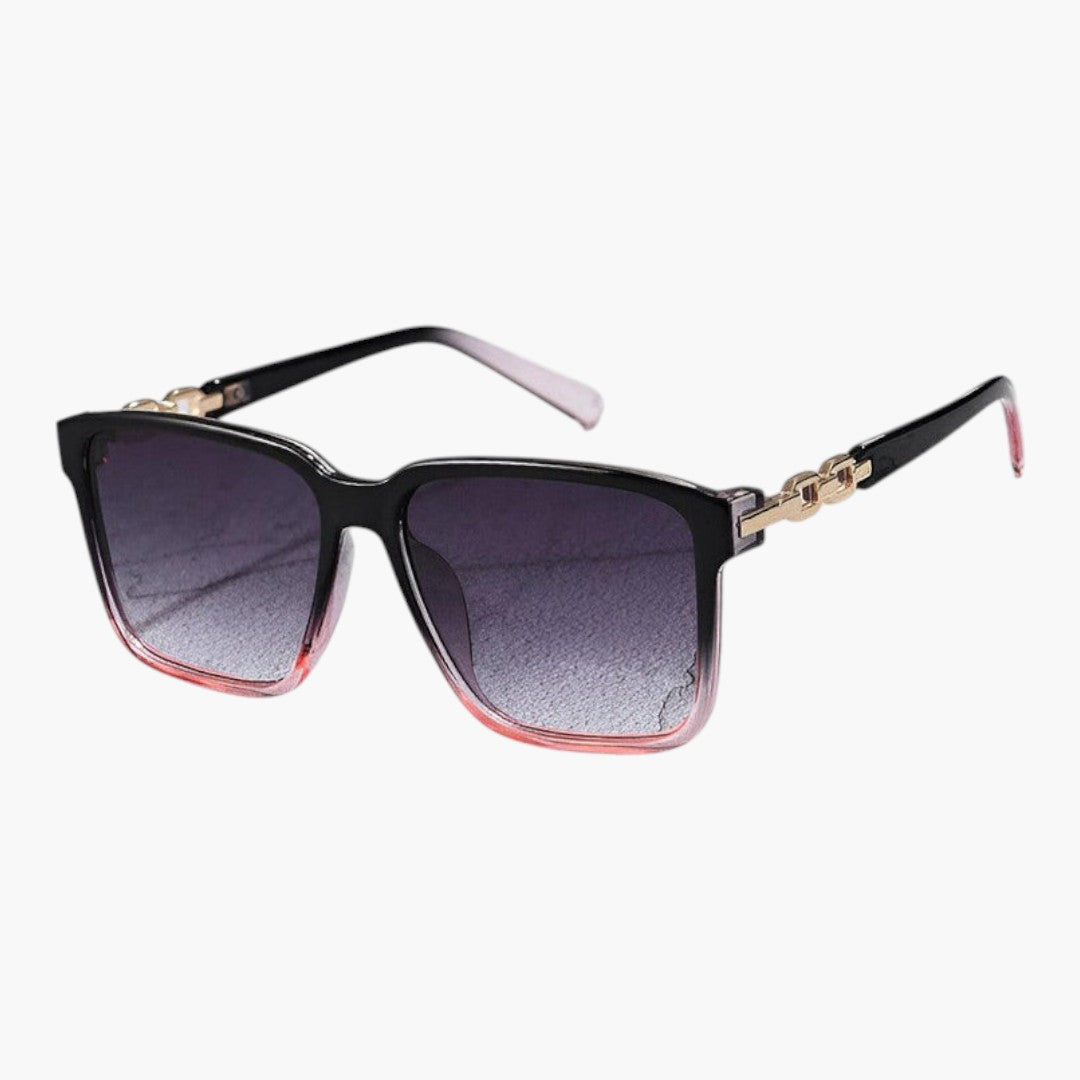 Women's Sunglasses with Square Frame and Gradient Lenses