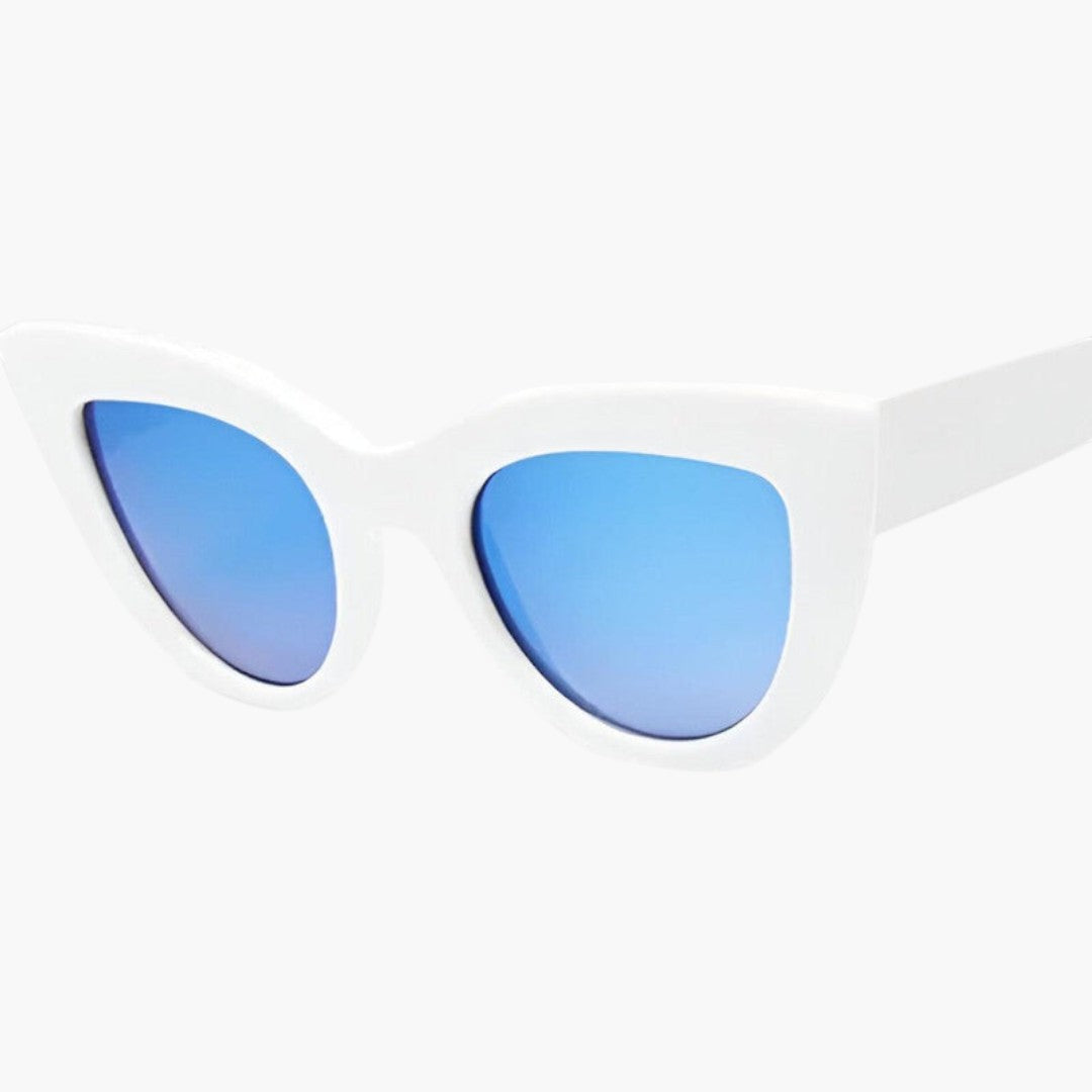 Lunettes de Soleil Femme avec Monture Cat Eye et Verres Teintés