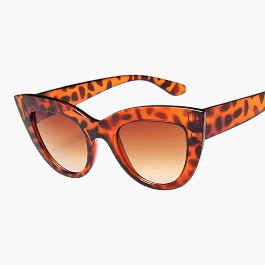 Lunettes de Soleil Femme avec Monture Cat Eye et Verres Teintés