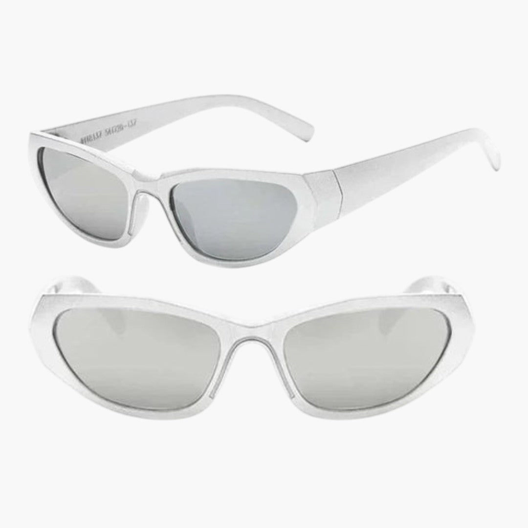 Lunettes de Soleil Femme avec Monture Enveloppante et Verres Teintés