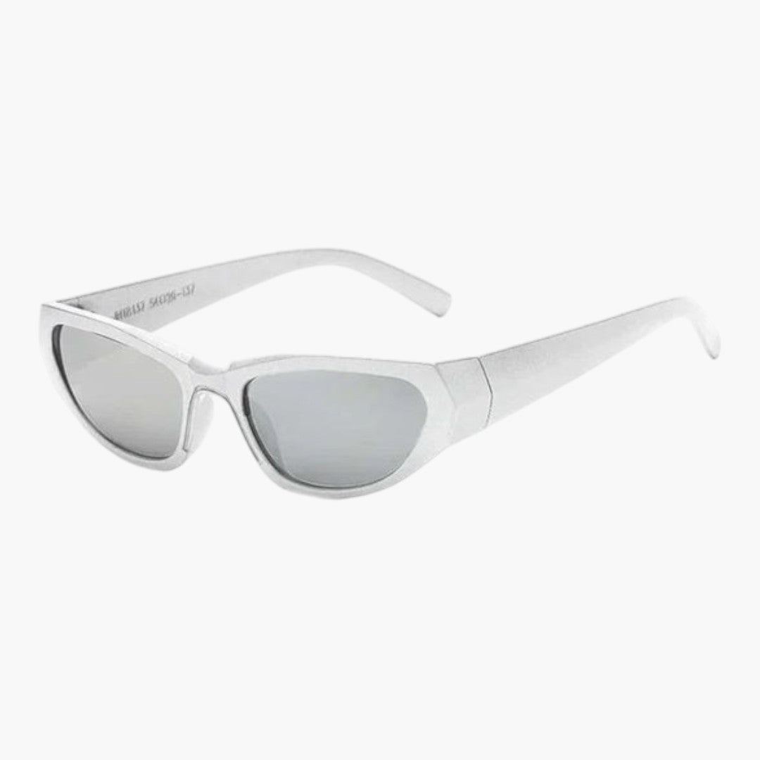 Lunettes de Soleil Femme avec Monture Enveloppante et Verres Teintés
