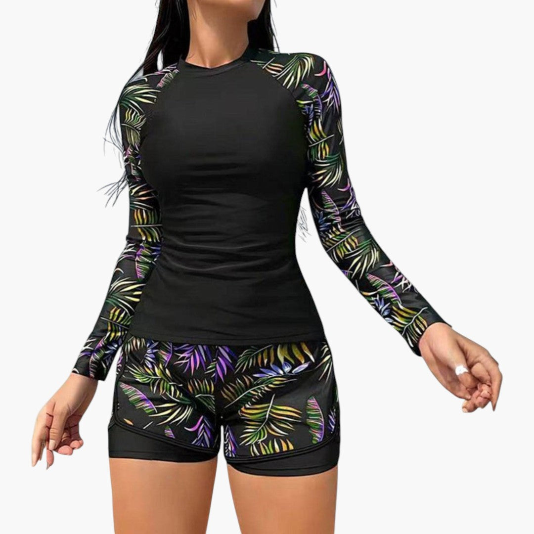 Costume tankini donna a maniche lunghe