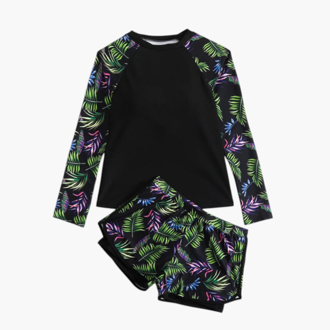 Costume tankini donna a maniche lunghe