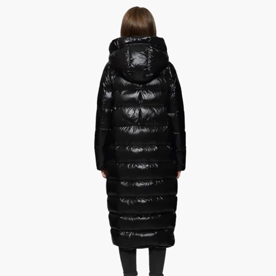 Damen langer Steppmantel