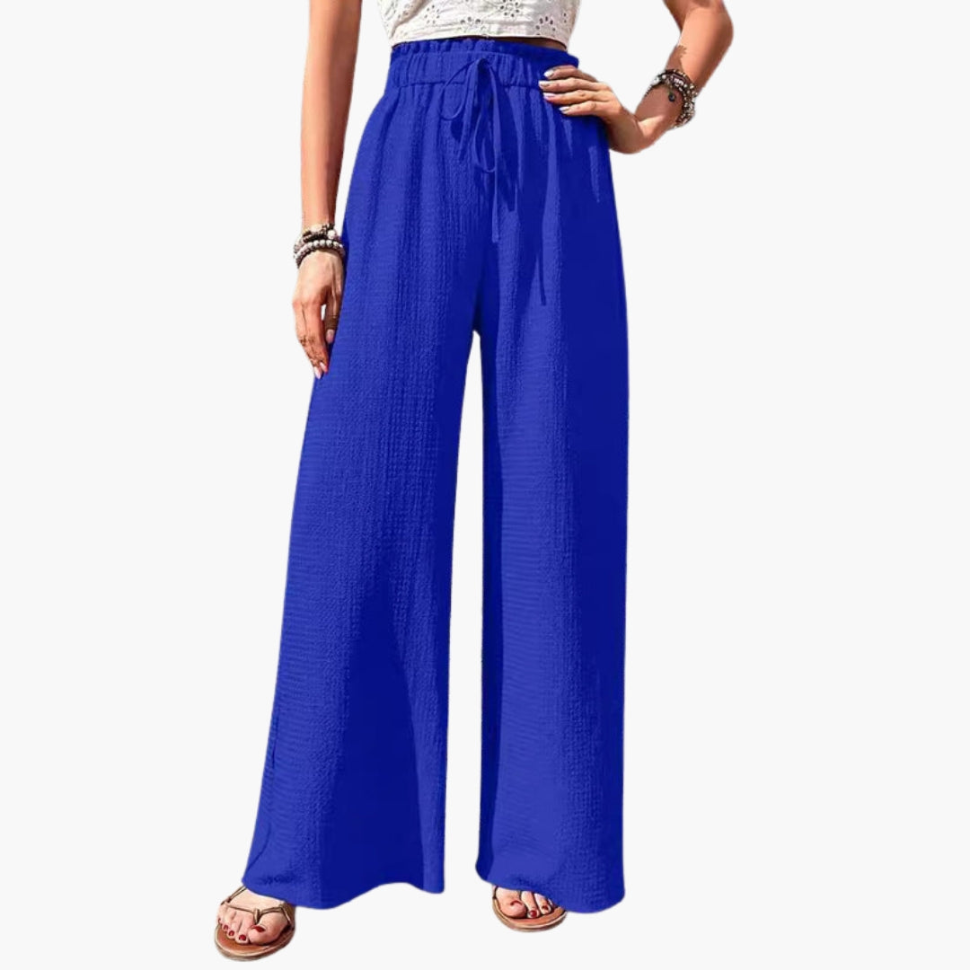 Pantalon Femme avec Jambes Larges
