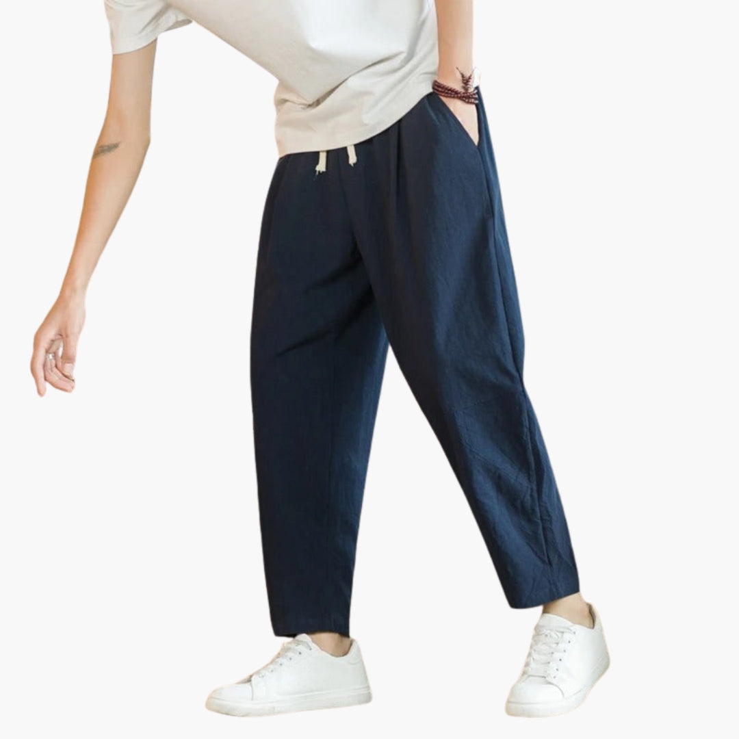 Pantalon d’Été Homme a Poches Pratiques