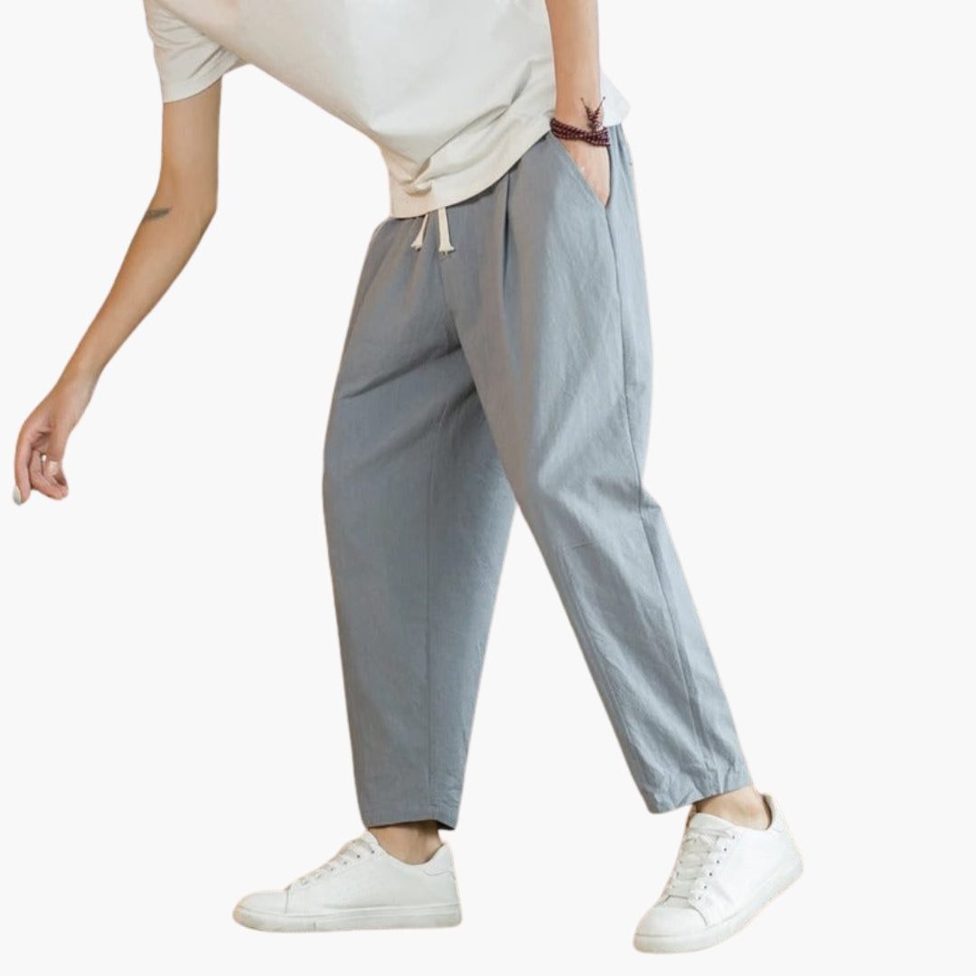 Pantalon d’Été Homme a Poches Pratiques