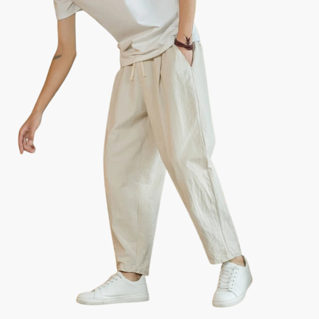 Pantalon d’Été Homme a Poches Pratiques