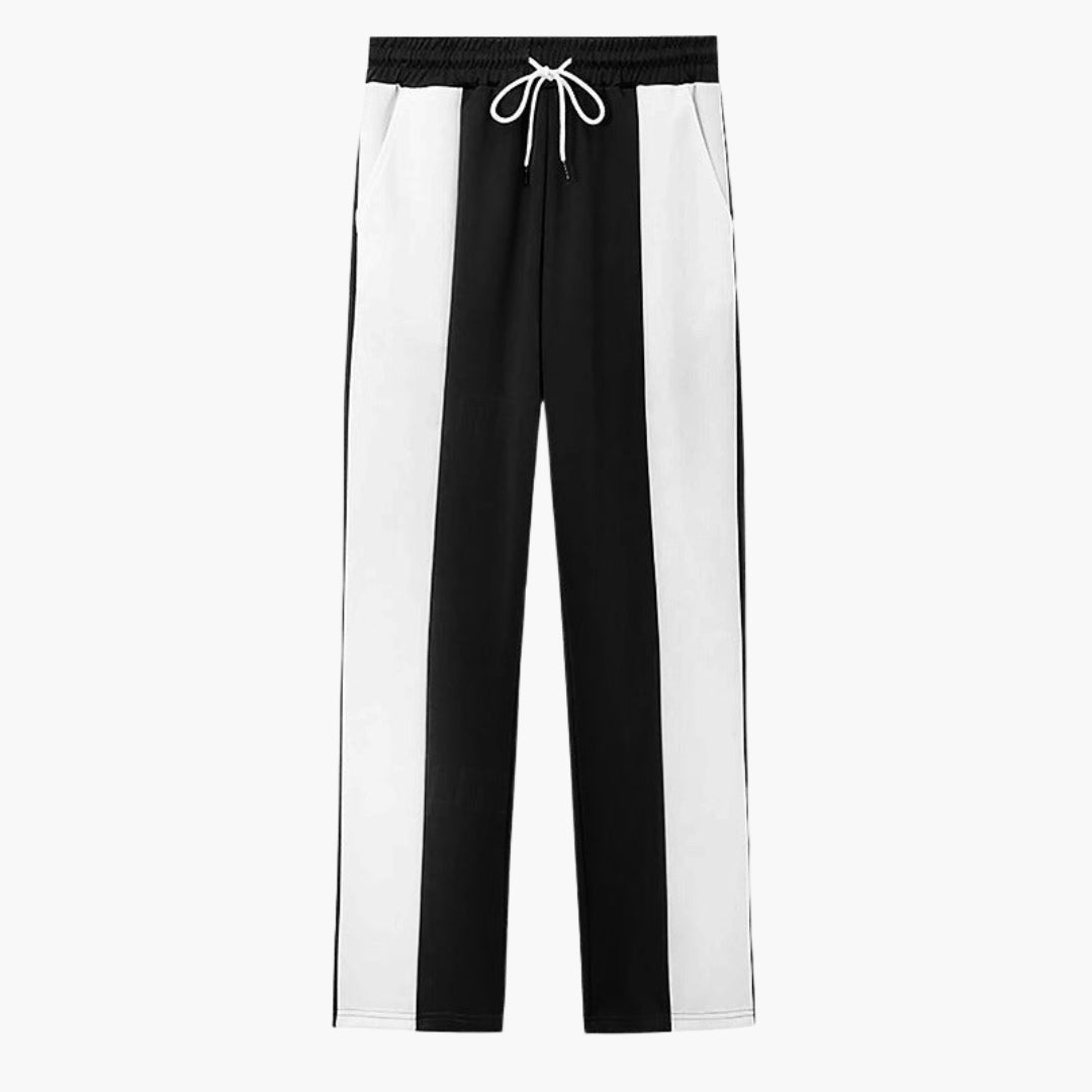 Pantalon de sport pour homme avec taille élastiquée et poches latérales