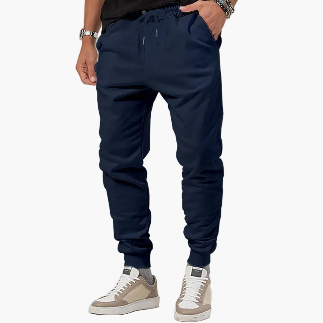 Pantalon de sport homme à taille élastique