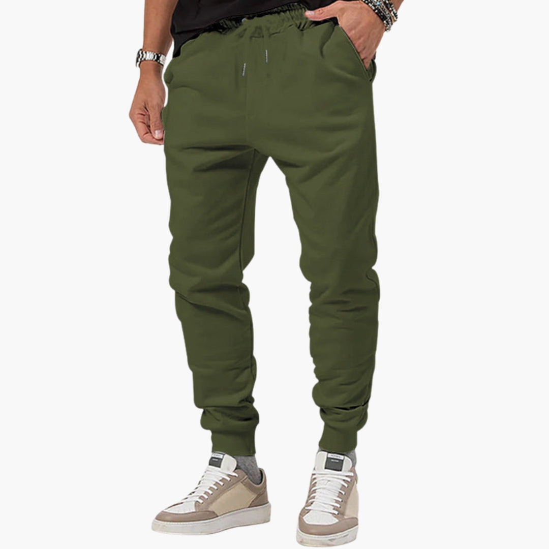 Pantalon de sport homme à taille élastique