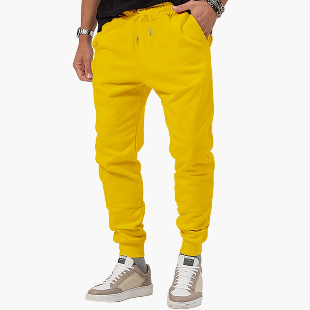 Pantalon de sport homme à taille élastique