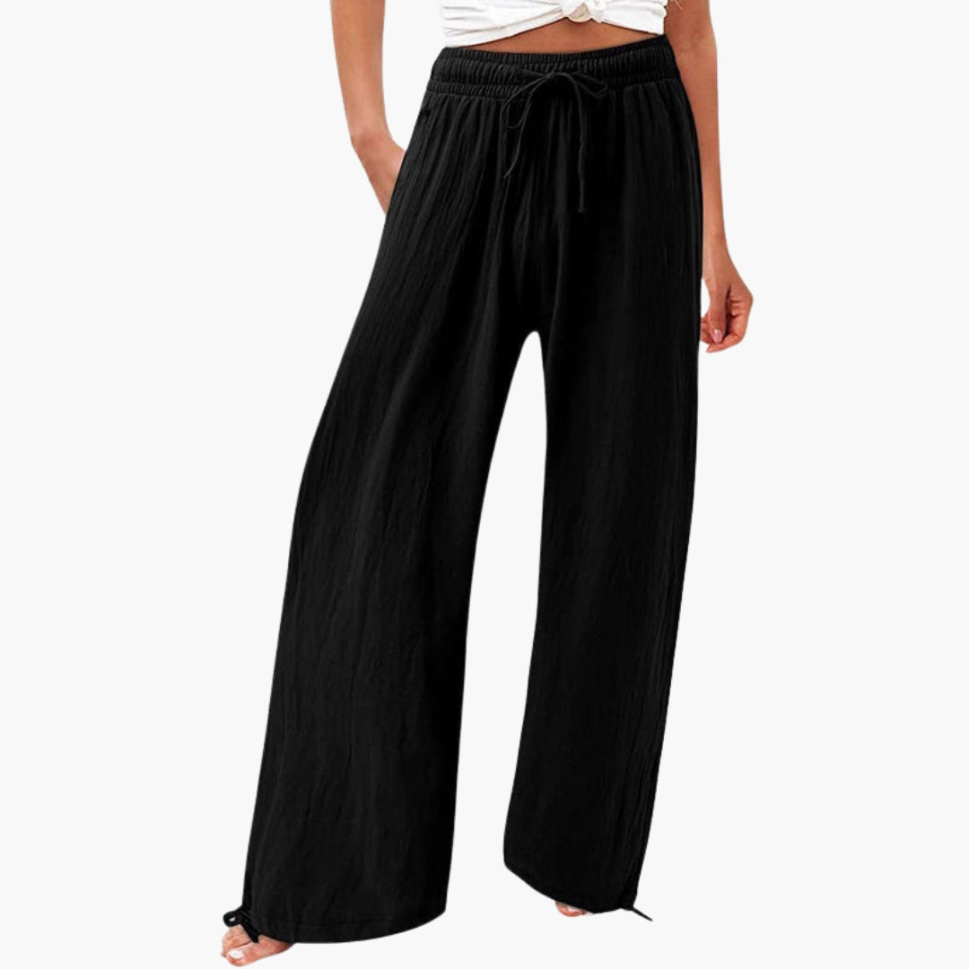 Pantalons pour femmes avec poches latérales