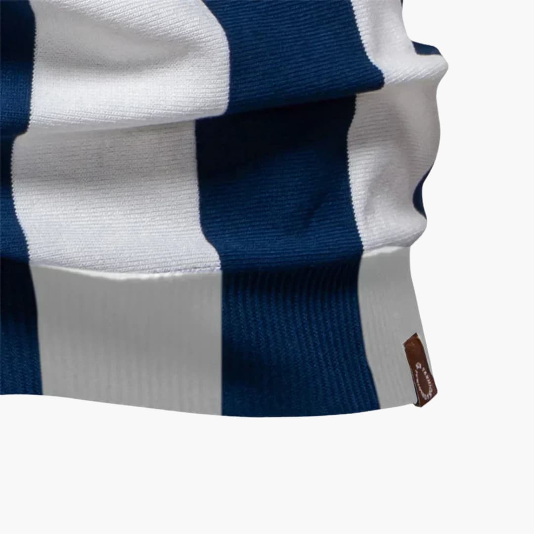 Polo pour homme à col et rayures verticales