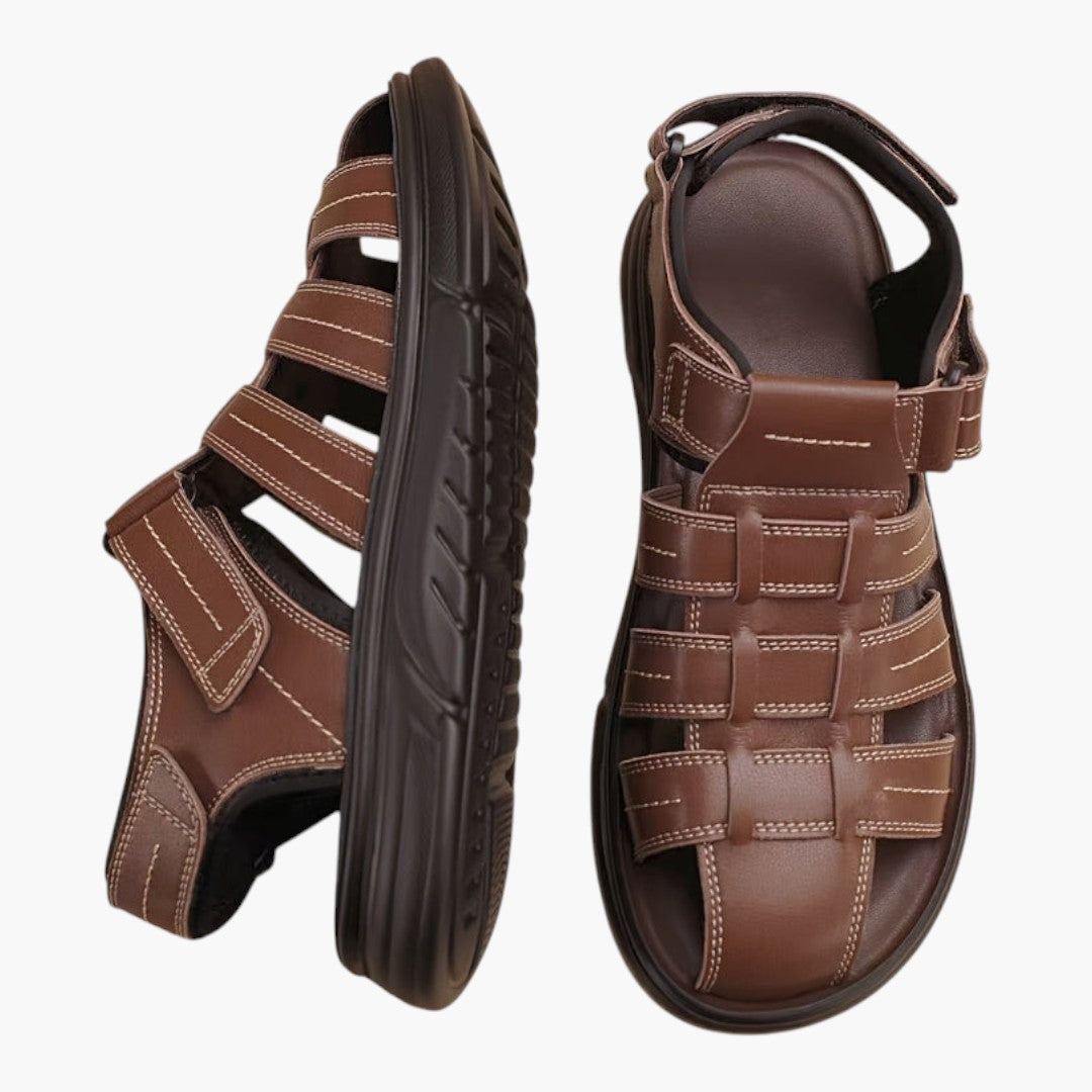 Sandales Confortables Homme a Fermeture Autoagrippante