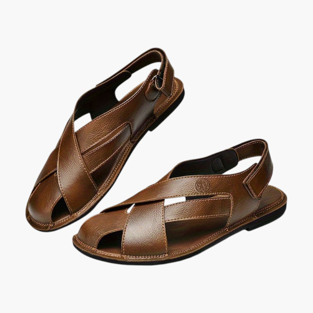 Sandales Confortables Homme avec Semelles en Caoutchouc