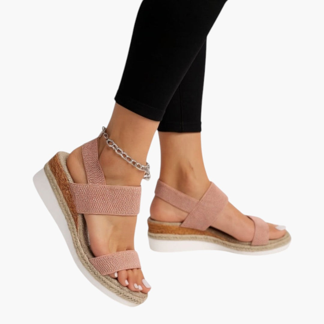 Sandales Femme avec Semelle Intérieure Rembourrée