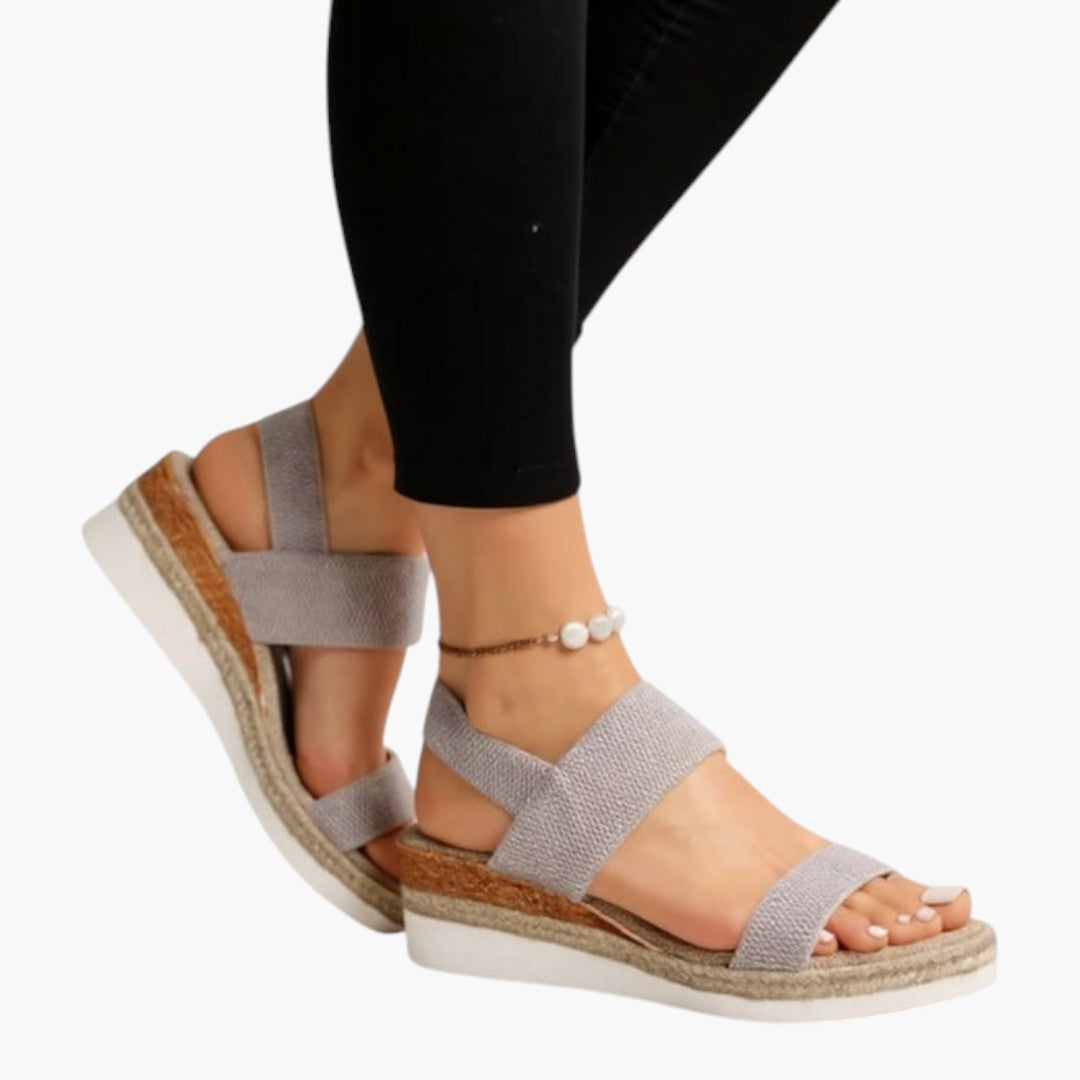 Sandales Femme avec Semelle Intérieure Rembourrée