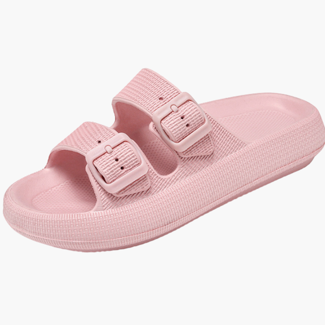 Sandales Homme a Double Boucle et Soutien de la voûte Plantaire