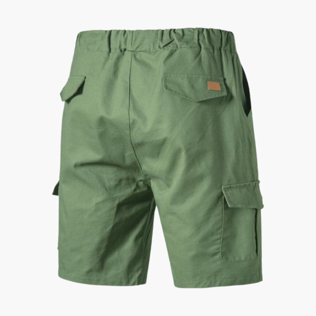 Short Cargo Homme a Taille Élastique