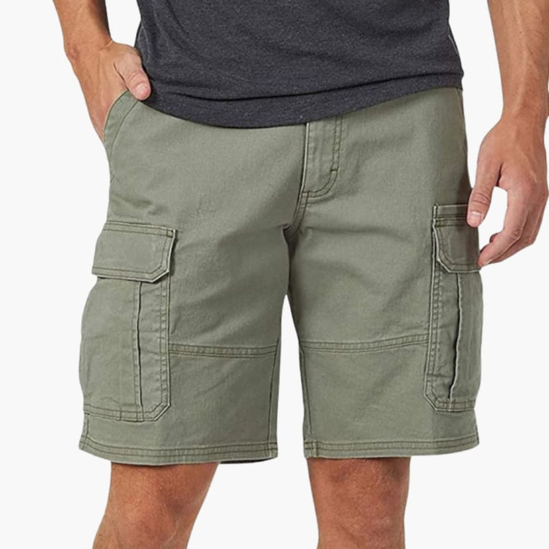 Short Cargo Homme avec Coupe Longueur Genou