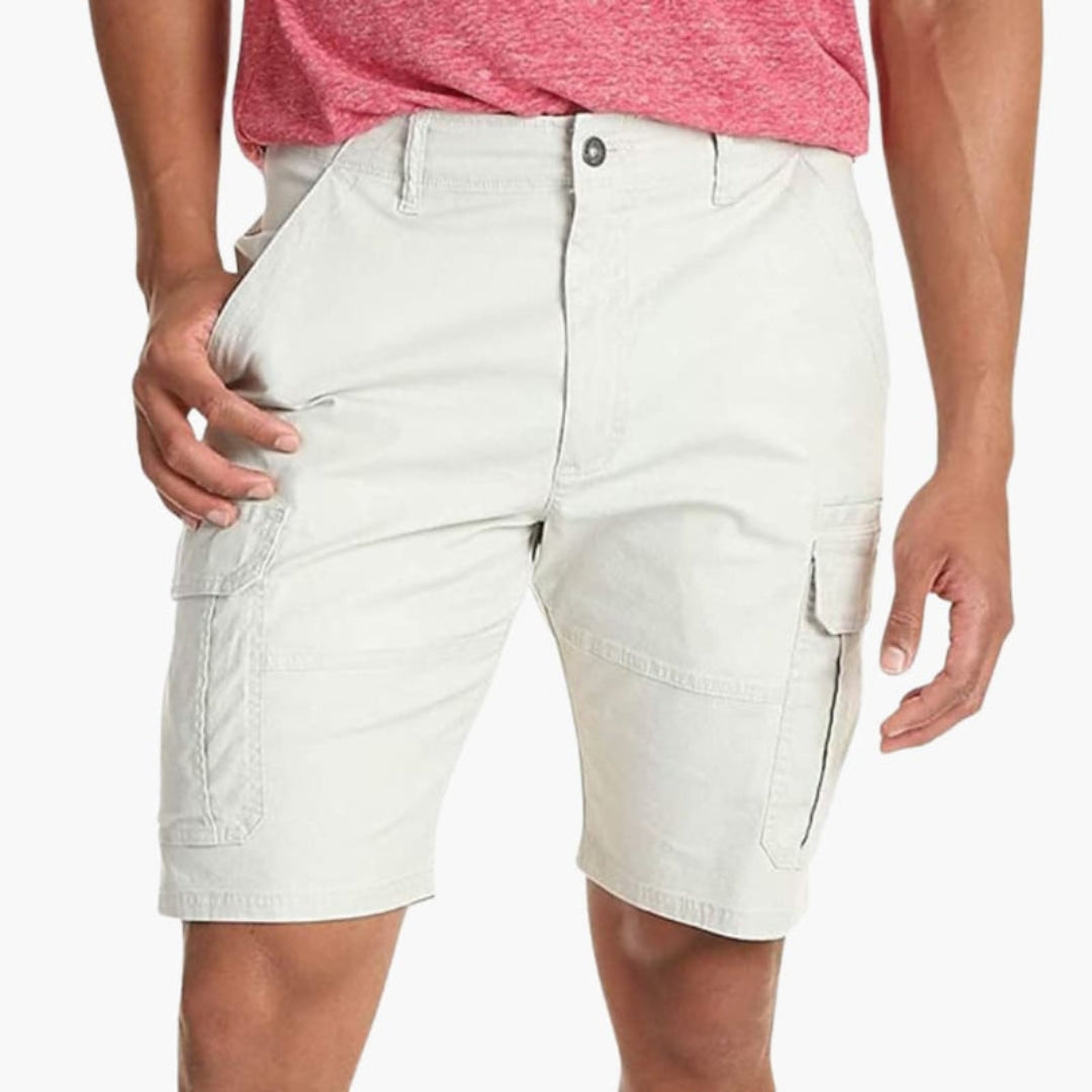 Short Cargo Homme avec Coupe Longueur Genou