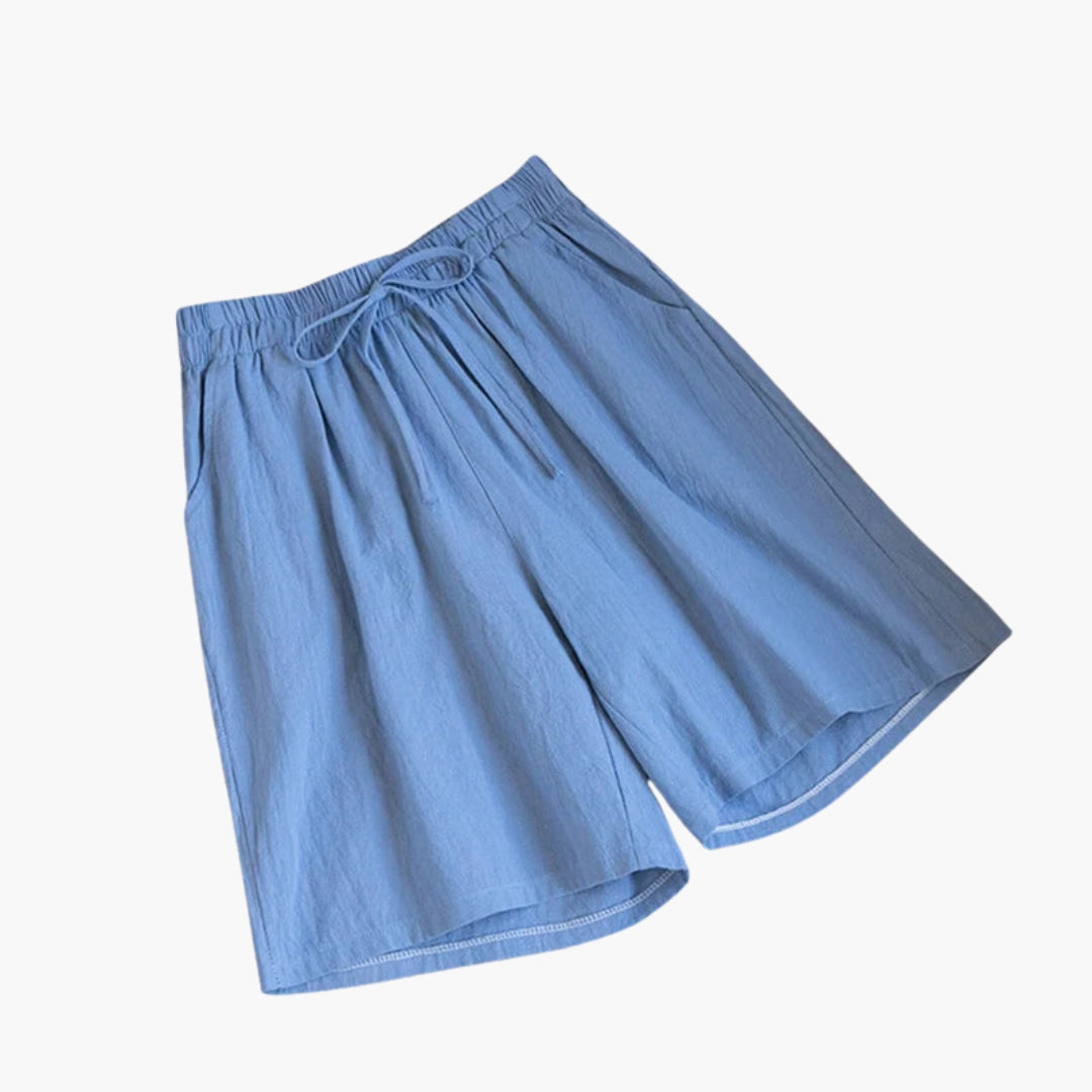 Gonna corta da donna lunghezza al ginocchio con vita elastica