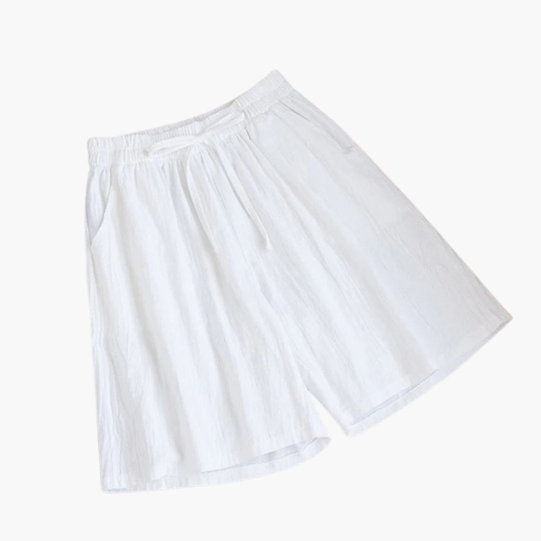 Gonna corta da donna lunghezza al ginocchio con vita elastica