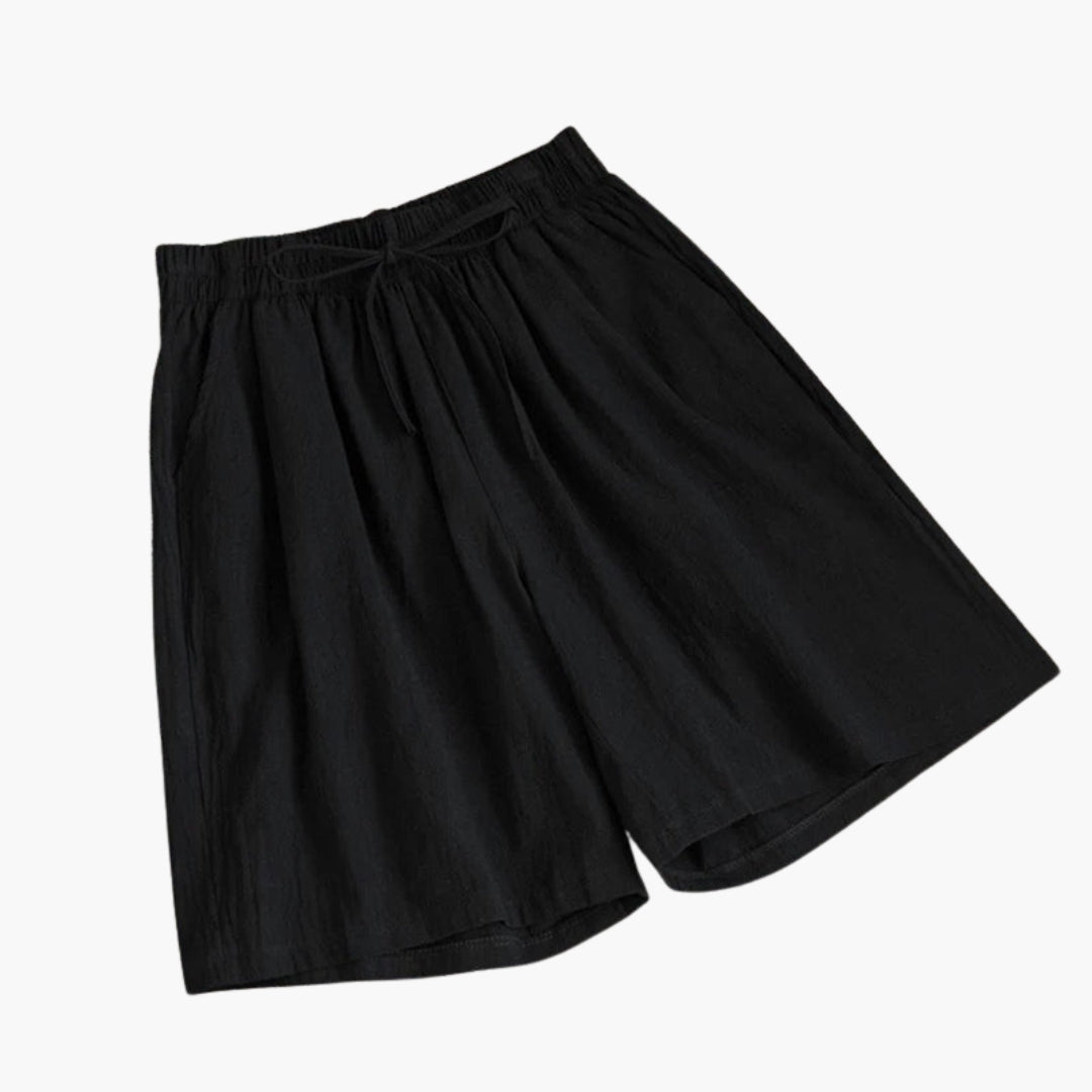 Gonna corta da donna lunghezza al ginocchio con vita elastica