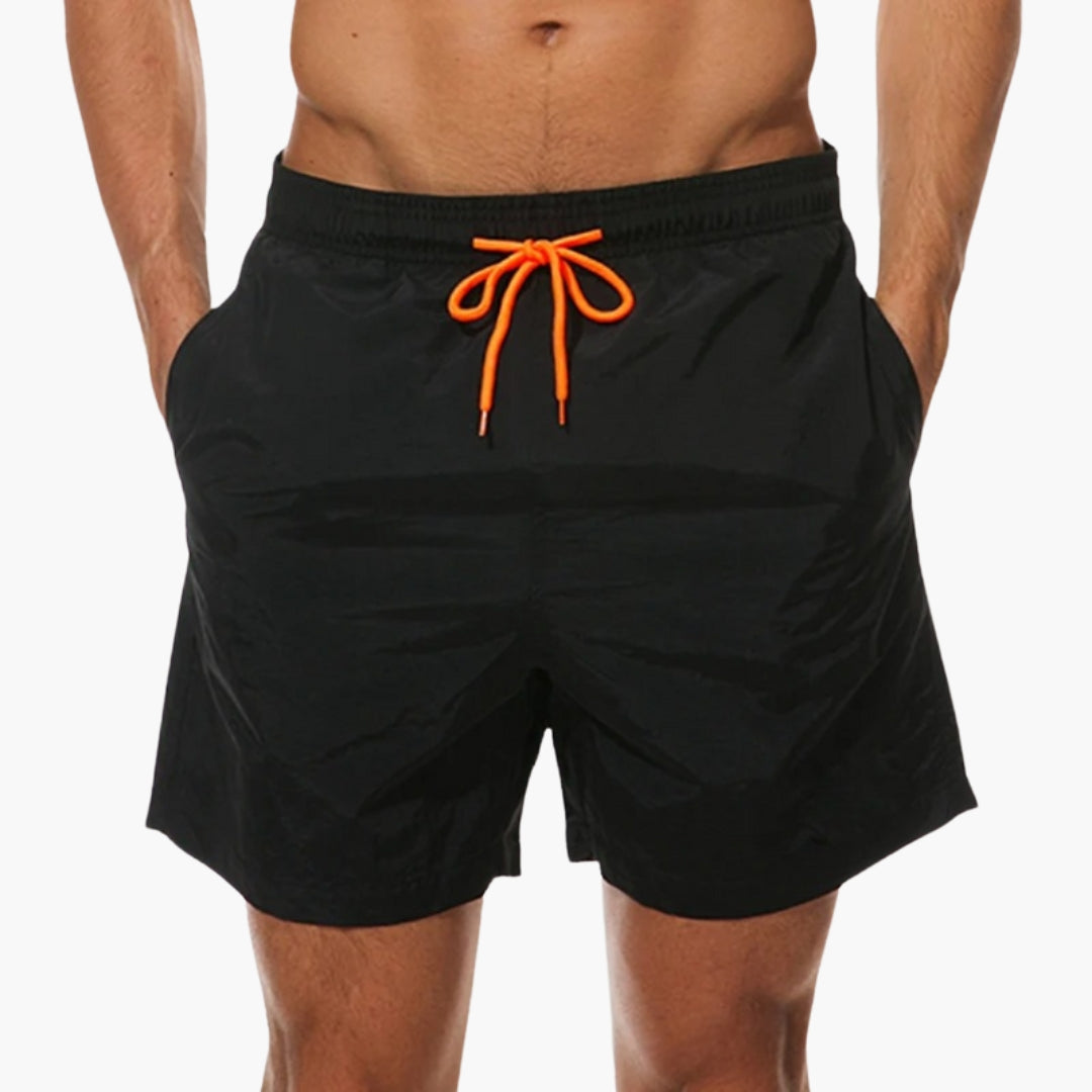 Short Homme avec Taille Élastique et Extensible