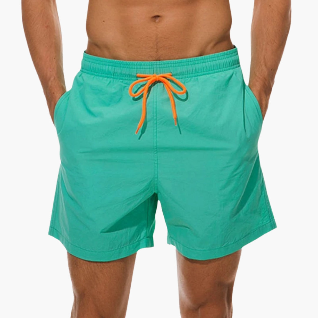 Pantaloncini da uomo con vita elastica e estensibile